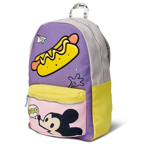 Disney Other - Disney Parks Mickey Mouse Backpack Hot Dog Artist Series by Nanka Kanemitsu